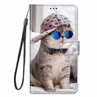 Housse Sony Xperia 10 IV Yo Cat à Lanière