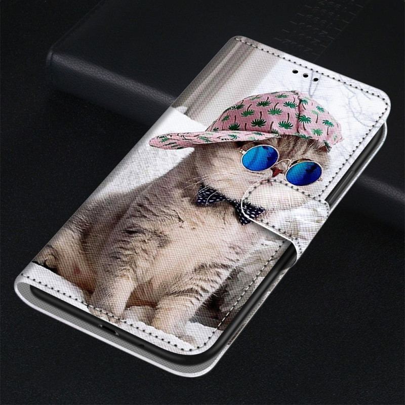 Housse Sony Xperia 10 IV Yo Cat à Lanière