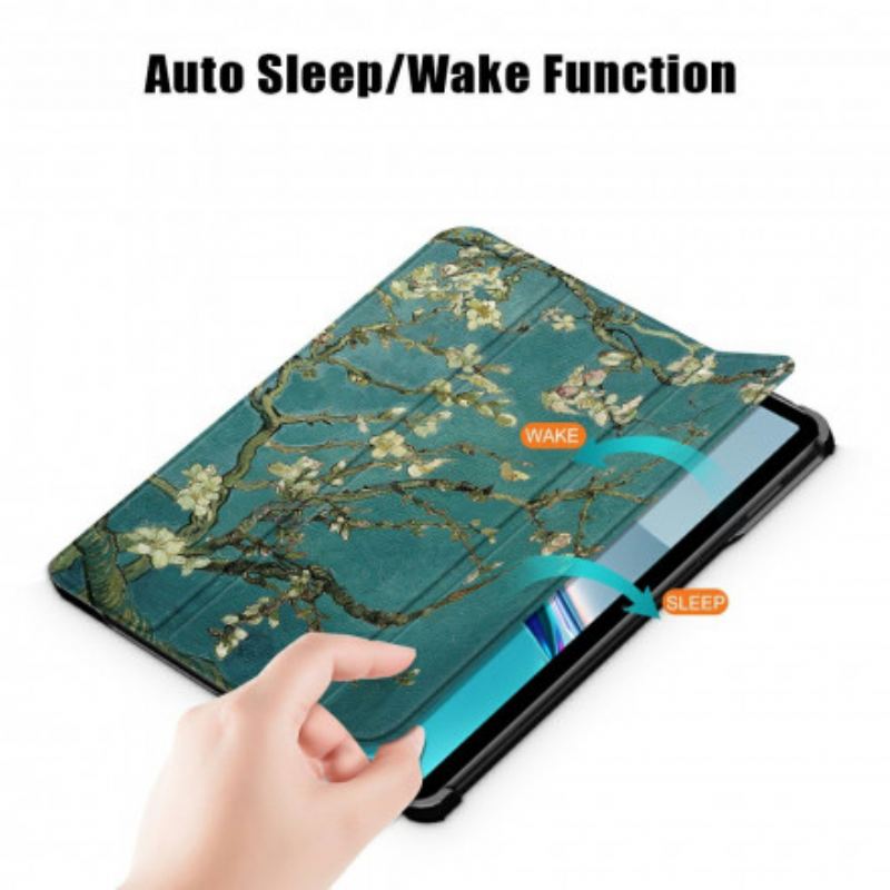 Smart Case Huawei MatePad 11 (2021) Renforcée Branches Fleuries