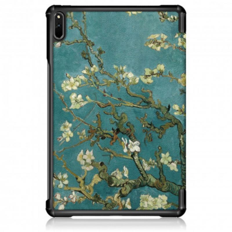 Smart Case Huawei MatePad 11 (2021) Renforcée Branches Fleuries