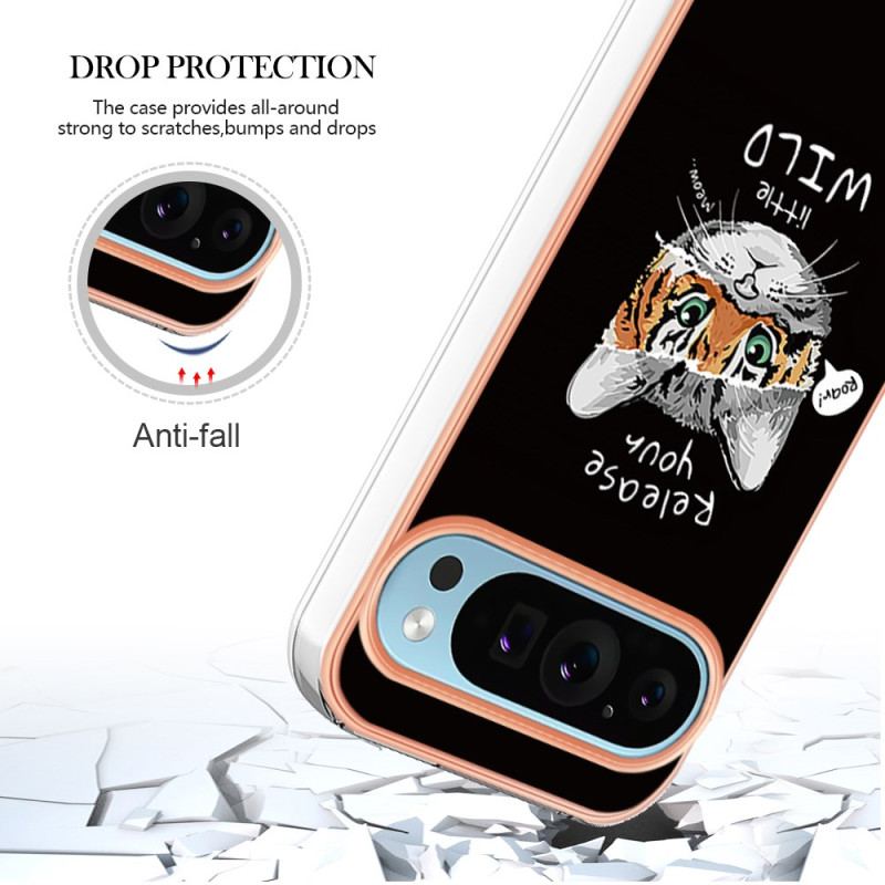 Coque Google Pixel 9 / Pixel 9 Pro Chat / Tigre