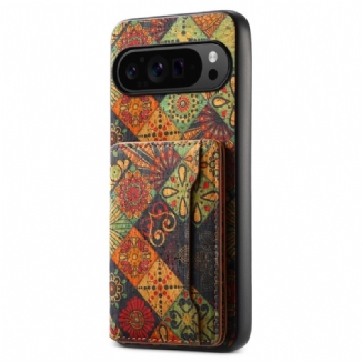 Coque Google Pixel 9 / Pixel 9 Pro Florale Porte-Cartes