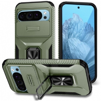 Coque Google Pixel 9 / Pixel 9 Pro Résistance Militaire Anneau-Support