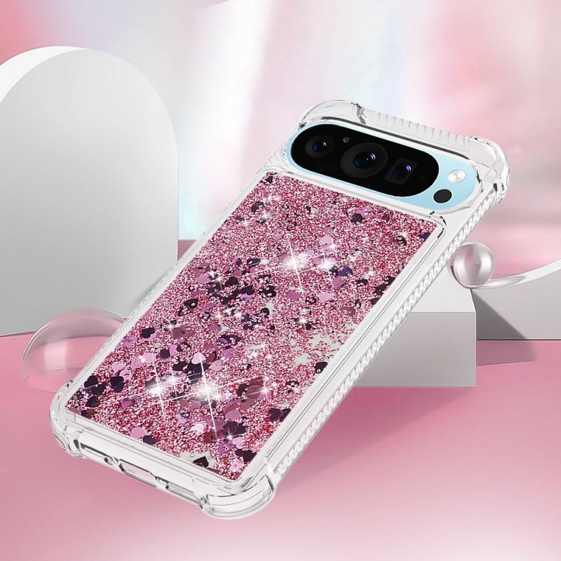 Coque Google Pixel 9 Renforcée Paillettes