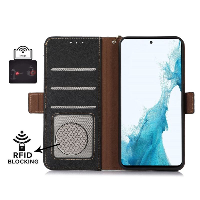 Housse Google Pixel 9 / Pixel 9 Pro Cuir Blocage RFID