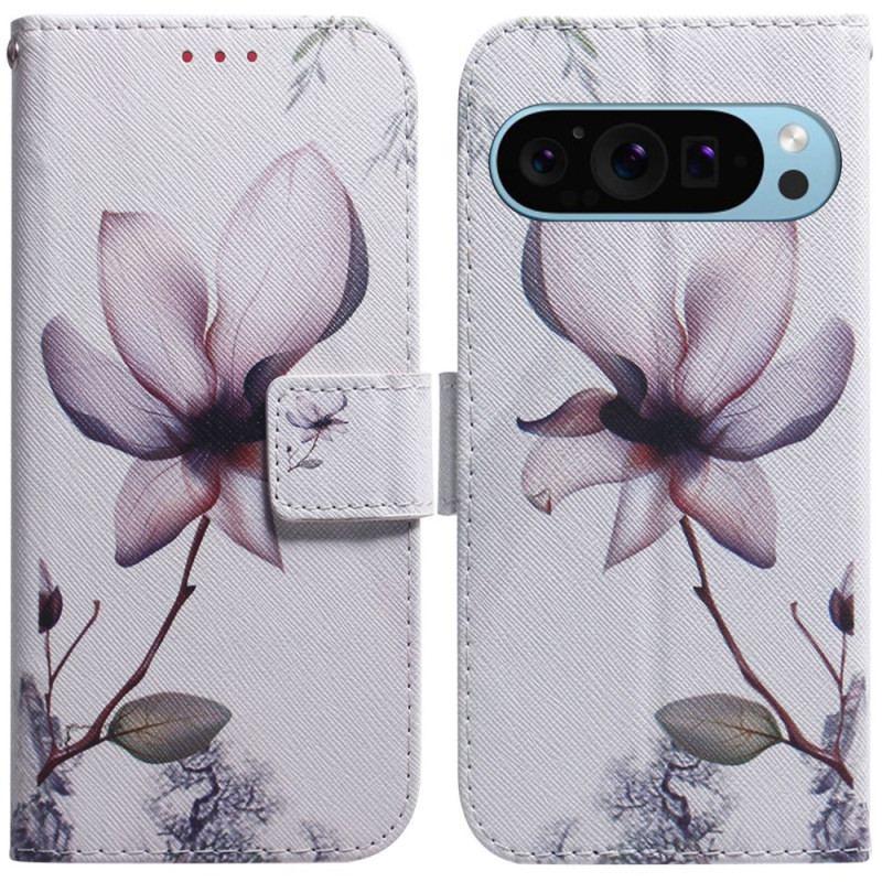 Housse Google Pixel 9 / Pixel 9 Pro Fleur Rose