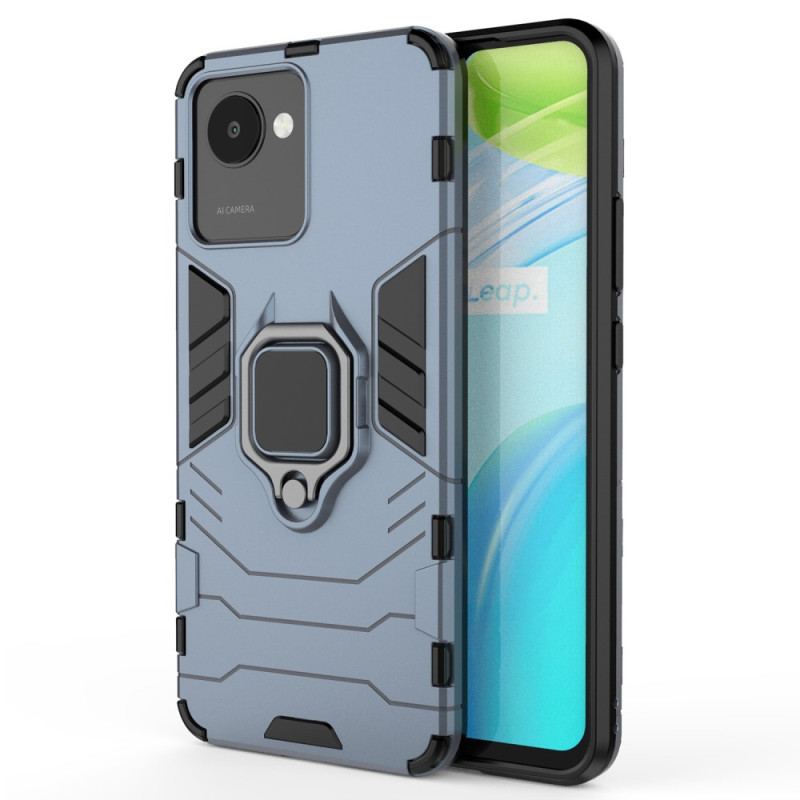 Coque Realme C30 Anneau-Support