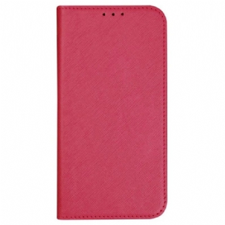 Flip Cover Samsung Galaxy M55 5G Texture Croisée