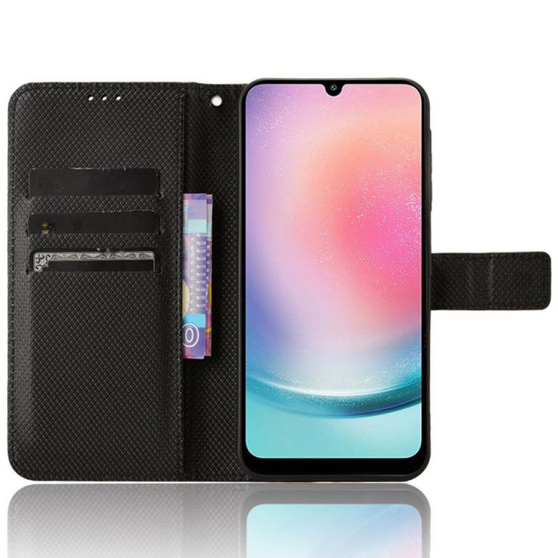 Housse Samsung Galaxy M55 5G Pointillés à Lanière