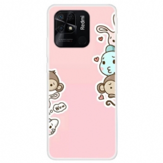 Coque Xiaomi Redmi 10C Animaux Wow