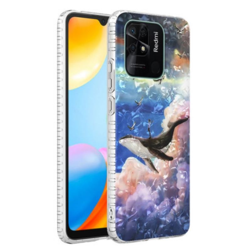 Coque Xiaomi Redmi 10C Baleine Stylée