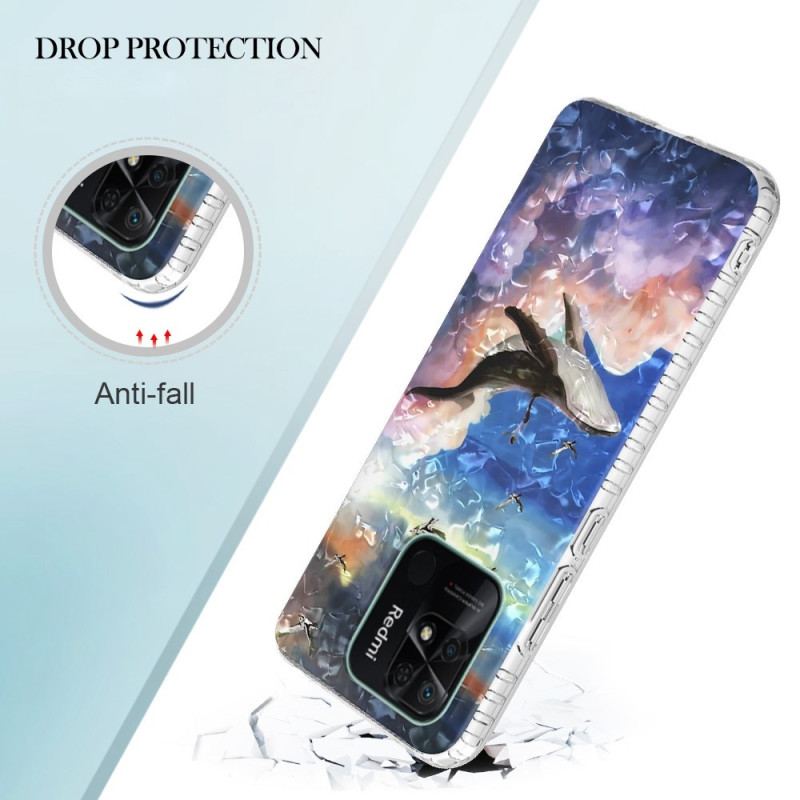 Coque Xiaomi Redmi 10C Baleine Stylée