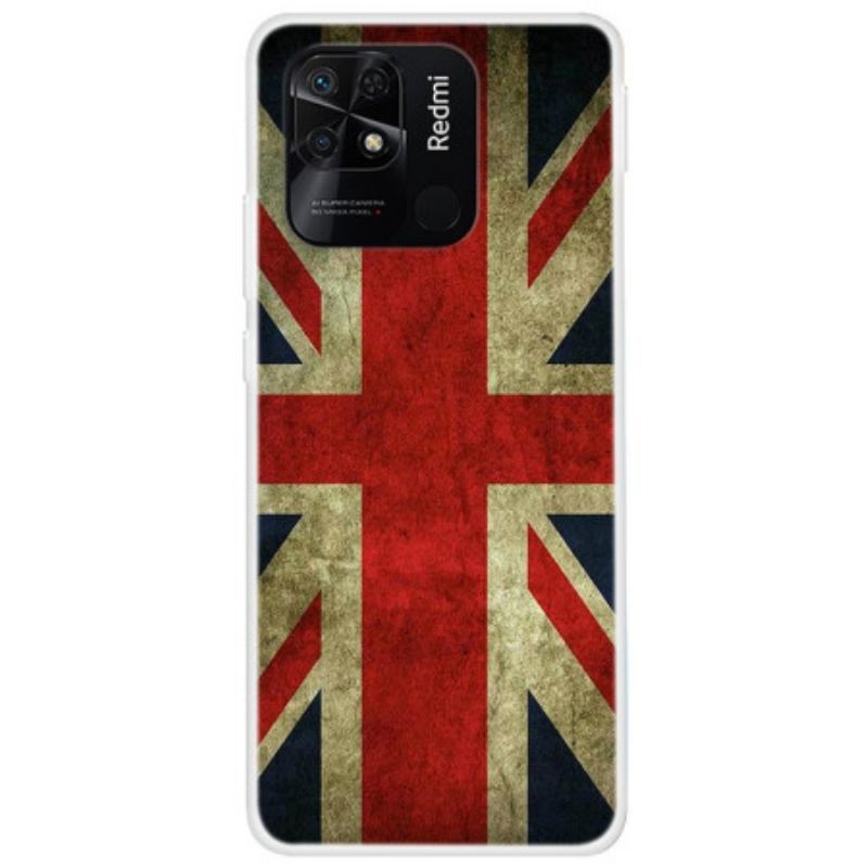 Coque Xiaomi Redmi 10C Drapeau Anglais