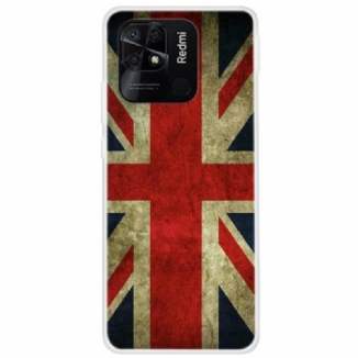 Coque Xiaomi Redmi 10C Drapeau Anglais