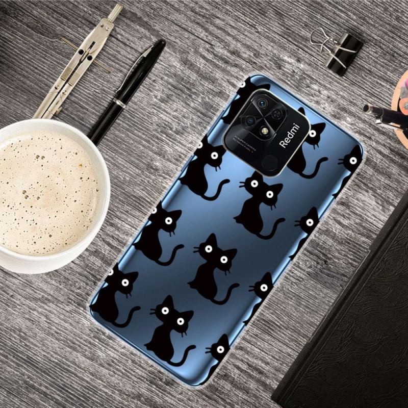 Coque Xiaomi Redmi 10C Drôles de Chats