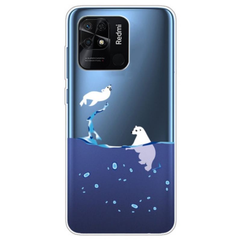 Coque Xiaomi Redmi 10C Jeux de Mer