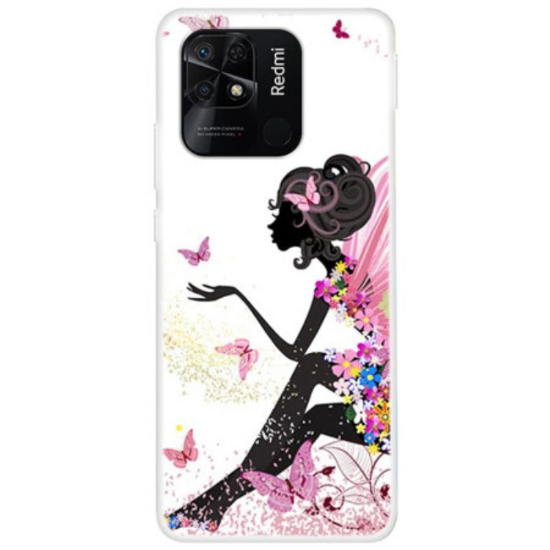 Coque Xiaomi Redmi 10C Jolie Jeune Fille