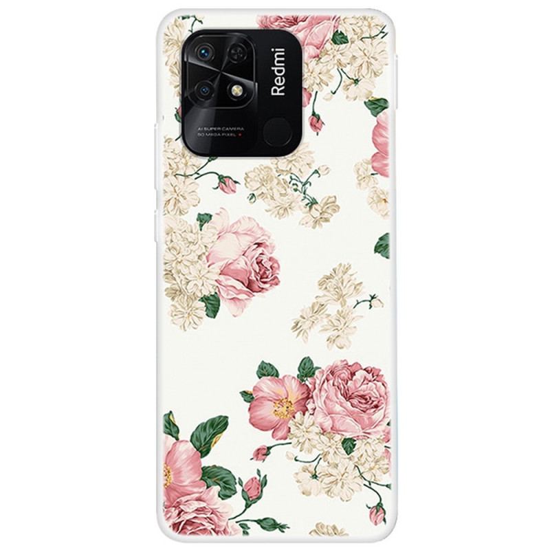 Coque Xiaomi Redmi 10C Jolies Fleurs