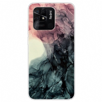 Coque Xiaomi Redmi 10C Marbre Aquarelle