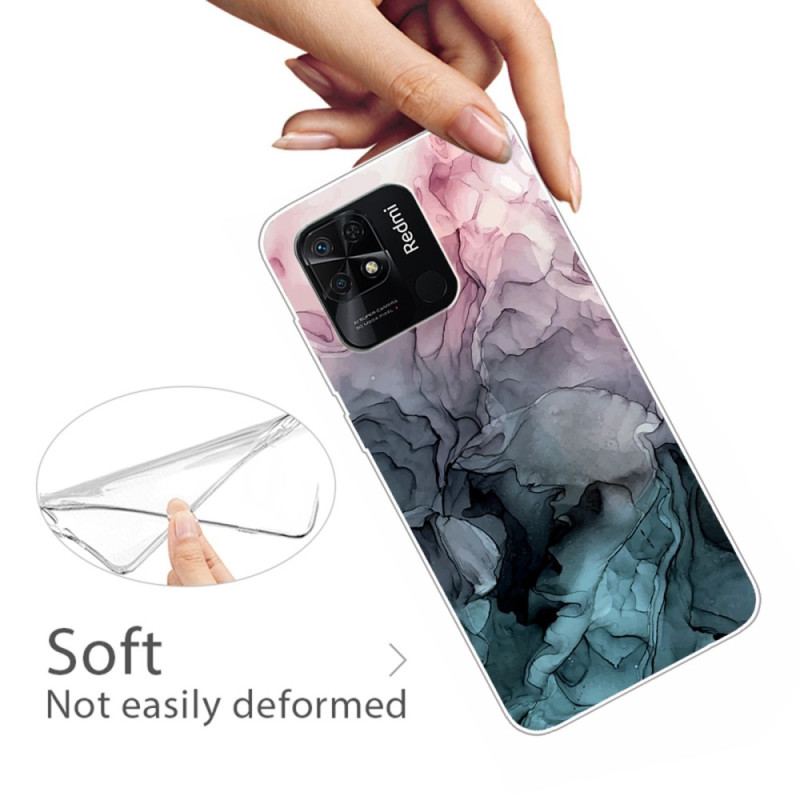 Coque Xiaomi Redmi 10C Marbre Aquarelle