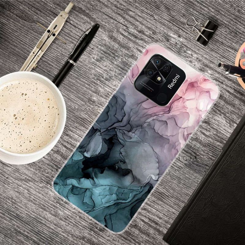 Coque Xiaomi Redmi 10C Marbre Aquarelle