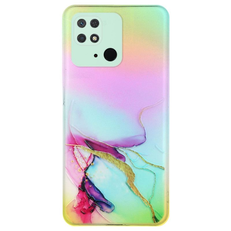 Coque Xiaomi Redmi 10C Marbre Art Effet Laser