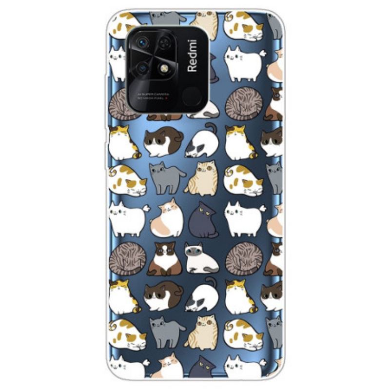 Coque Xiaomi Redmi 10C Multiples Chats