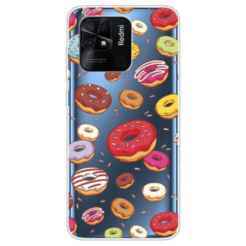 Coque Xiaomi Redmi 10C Multiples Donuts