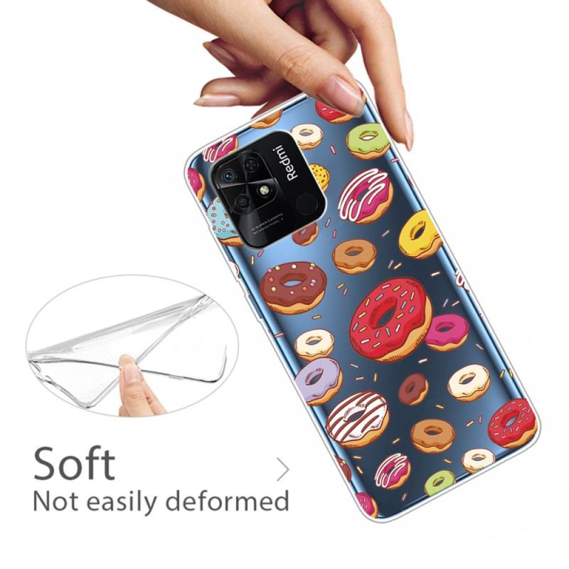 Coque Xiaomi Redmi 10C Multiples Donuts