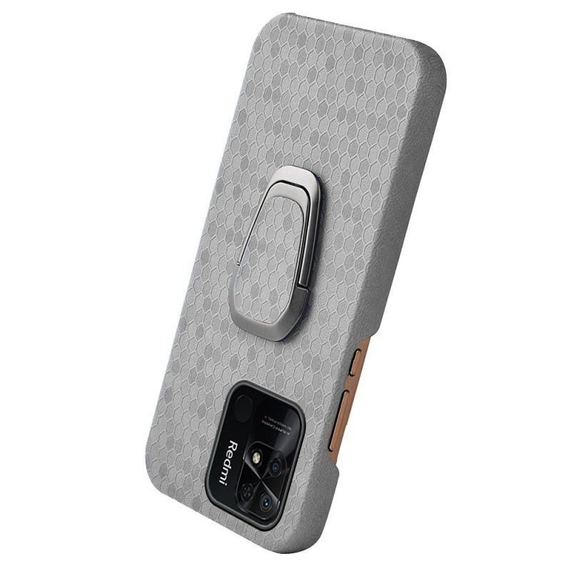 Coque Xiaomi Redmi 10C Nid d'Abeille avec Anneau-Support