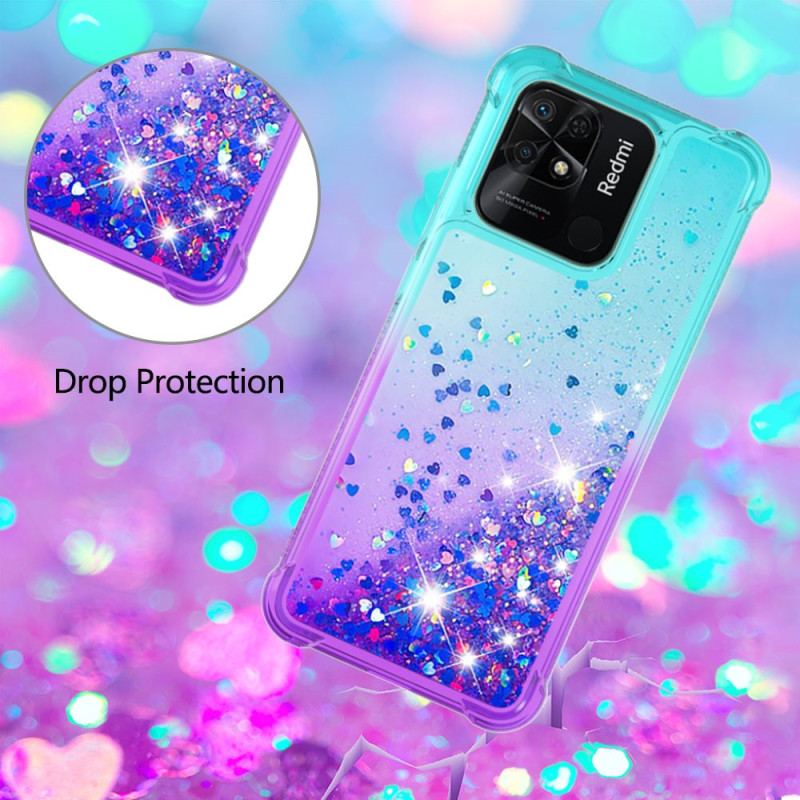 Coque Xiaomi Redmi 10C Paillettes Color