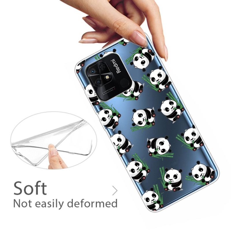 Coque Xiaomi Redmi 10C Petits Pandas