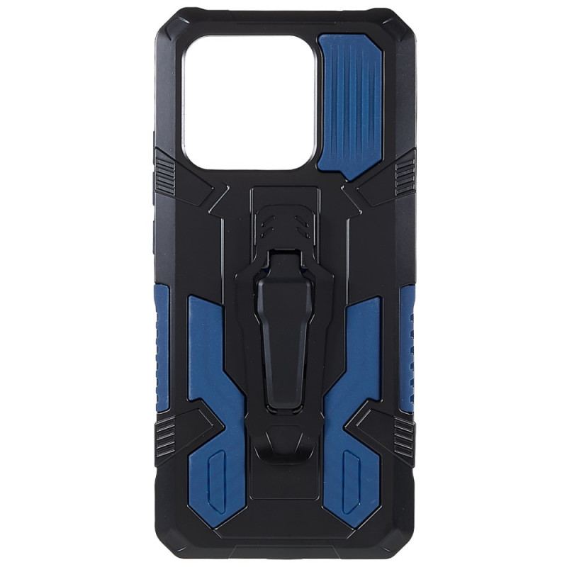 Coque Xiaomi Redmi 10C Robot avec Pince Ceinture