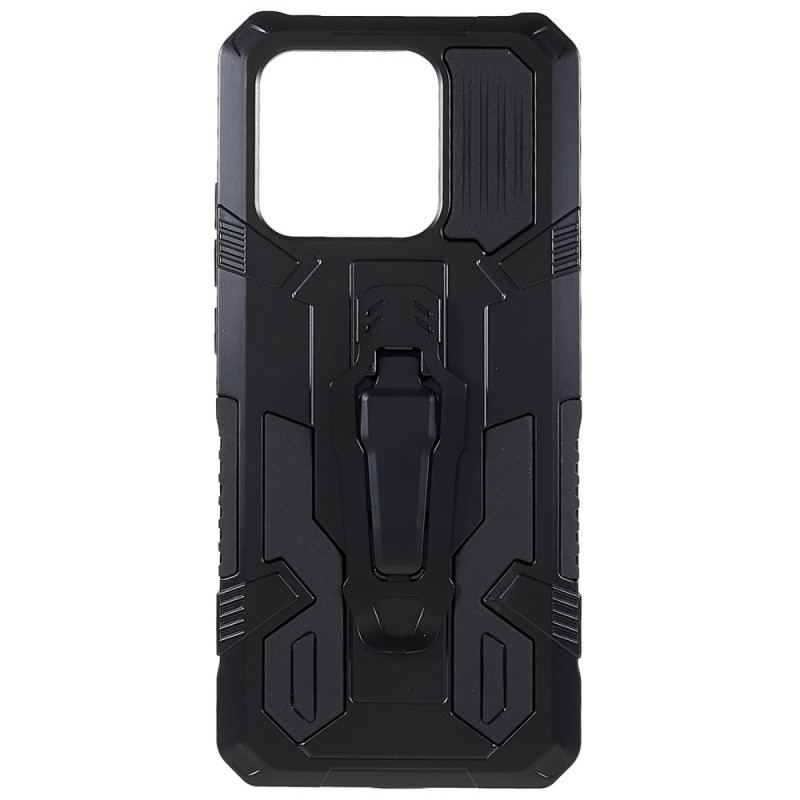 Coque Xiaomi Redmi 10C Robot avec Pince Ceinture