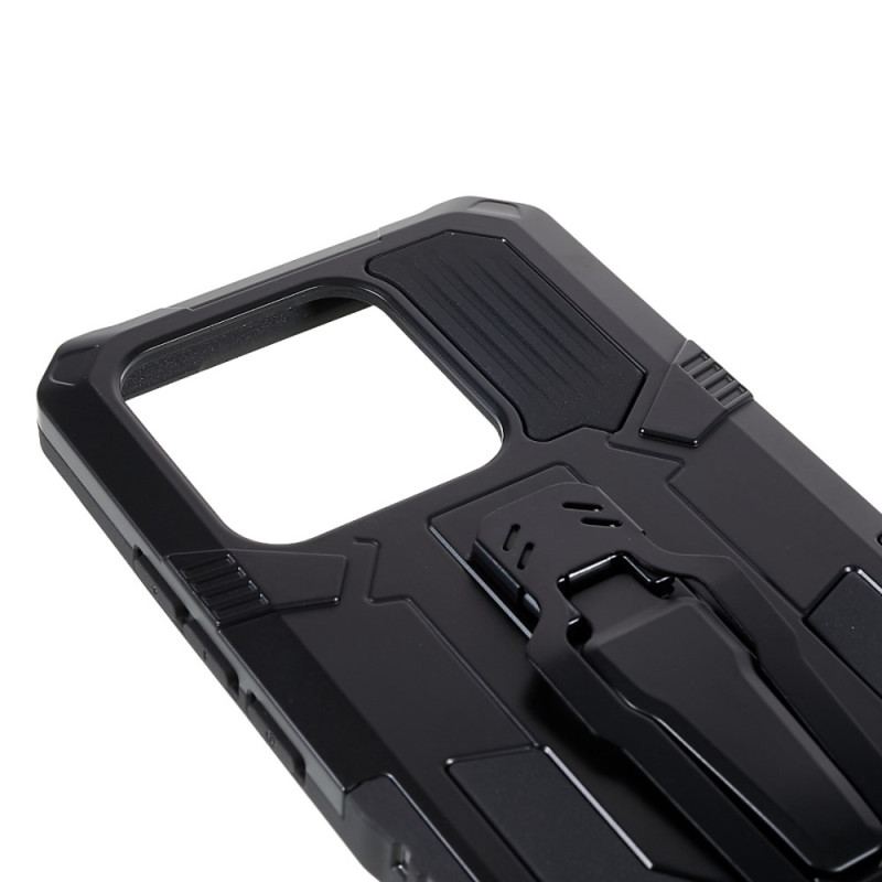 Coque Xiaomi Redmi 10C Robot avec Pince Ceinture