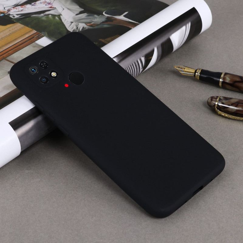 Coque Xiaomi Redmi 10C Silicone Liquide à Lanière