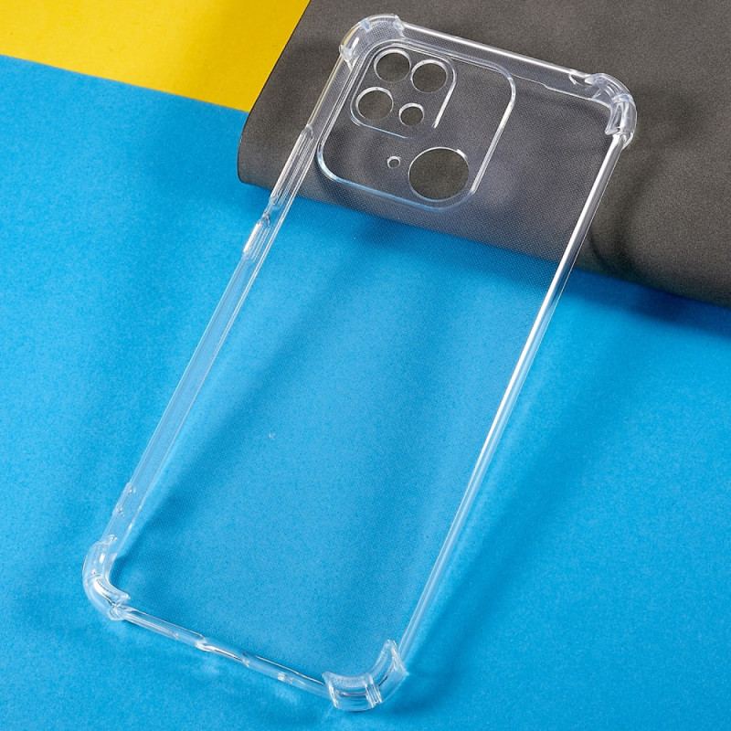 Coque Xiaomi Redmi 10C Transparente Coins Renforcés