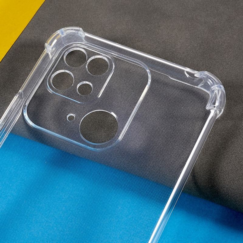 Coque Xiaomi Redmi 10C Transparente Coins Renforcés