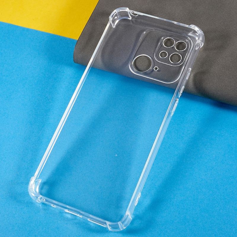 Coque Xiaomi Redmi 10C Transparente Coins Renforcés