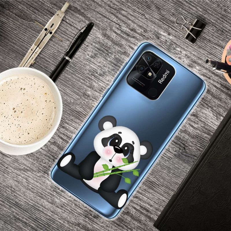 Coque Xiaomi Redmi 10C Transparente Joli Panda