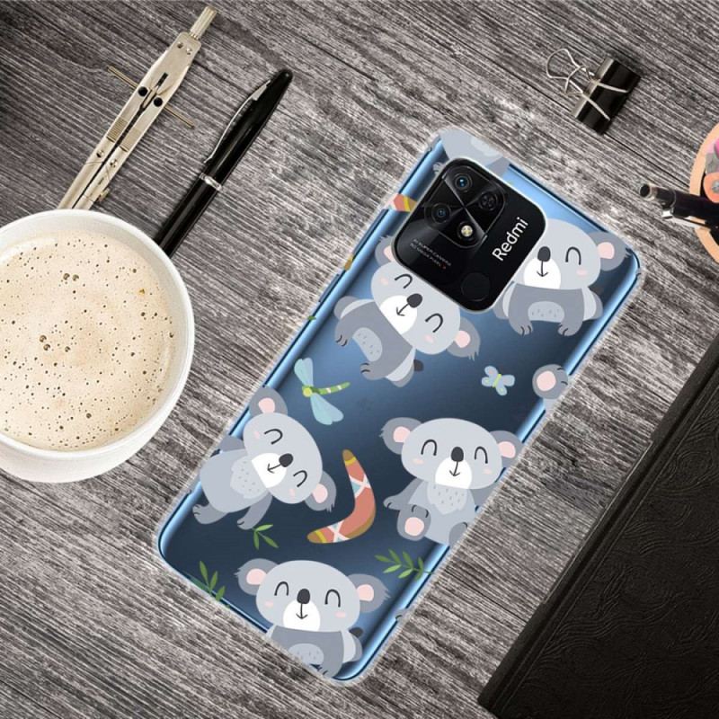 Coque Xiaomi Redmi 10C Transparente Multiples Koalas