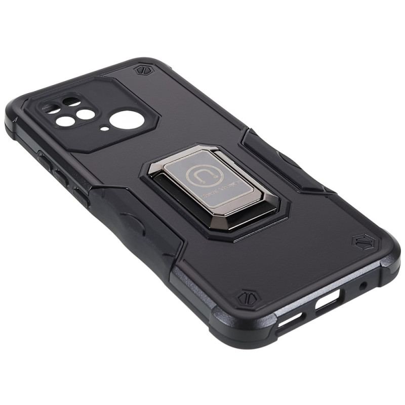 Coque Xiaomi Redmi 10C Ultra Résistante Anneau-Support