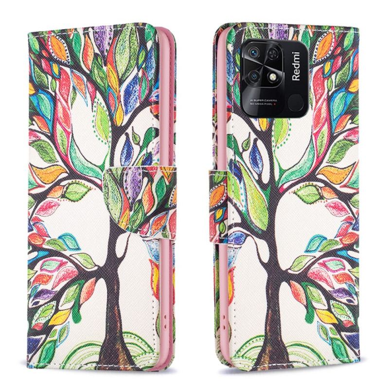 Housse Xiaomi Redmi 10C Arbre Aquarelle