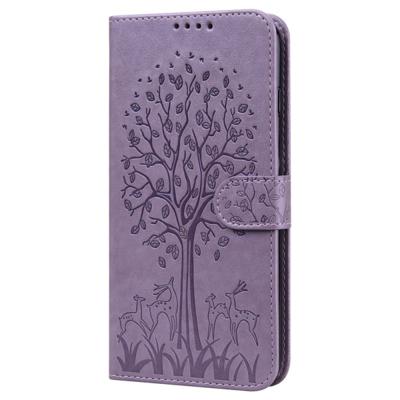 Housse Xiaomi Redmi 10C Arbre et Cerfs