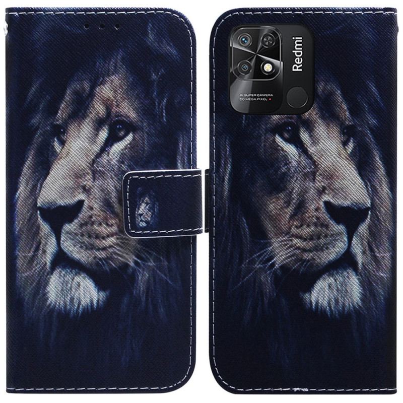 Housse Xiaomi Redmi 10C Dreaming Lion