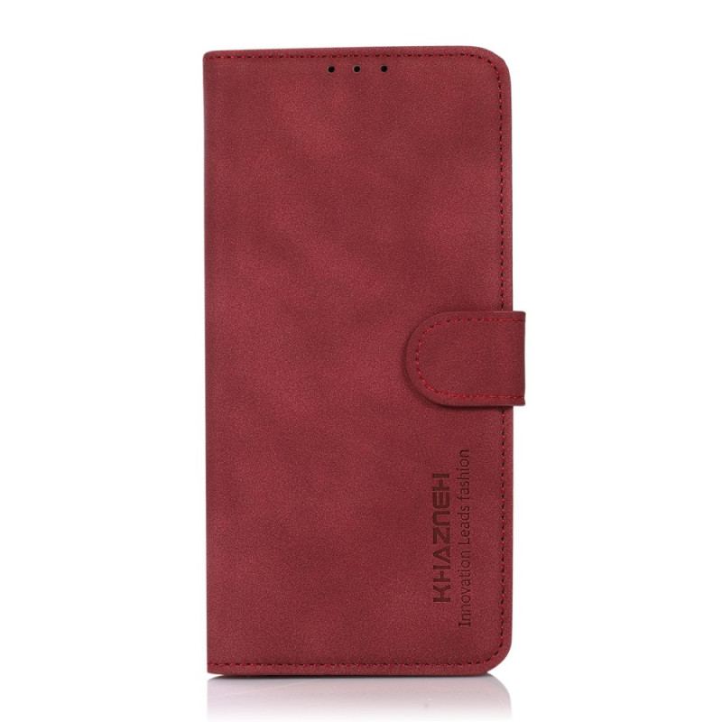 Housse Xiaomi Redmi 10C Effet Cuir Fashion KHAZNEH