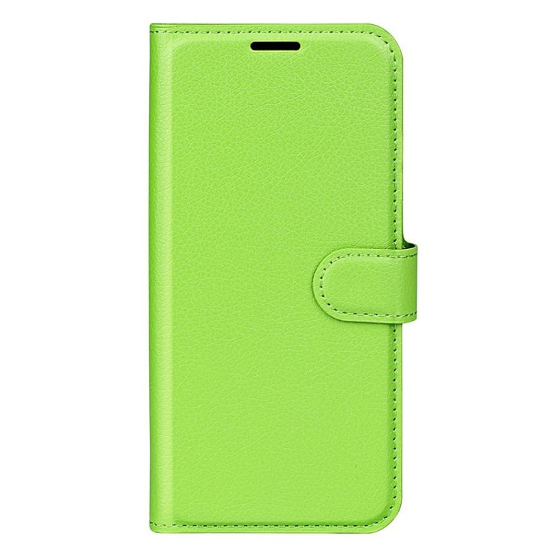 Housse Xiaomi Redmi 10C Effet Cuir Litchi Classique