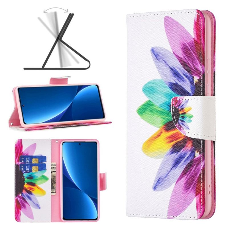 Housse Xiaomi Redmi 10C Fleur Aquarelle