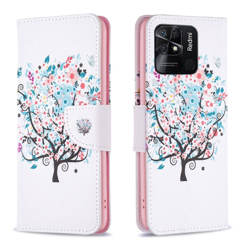 Housse Xiaomi Redmi 10C Flowered Tree