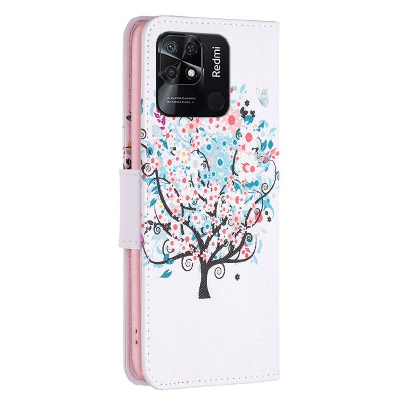 Housse Xiaomi Redmi 10C Flowered Tree